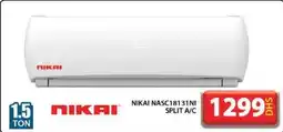 Grand Mall Sharjah NIKAI NASC18131NI SPLIT A/C offer
