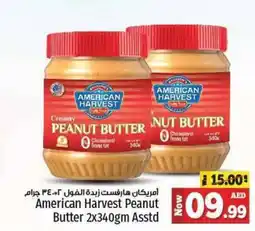Kenz Hypermarket American Harvest Peanut Butter 2x340gm Asstd offer