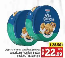 Kenz Hypermarket Americana Premium Butter Cookies Tin 2x454gm offer