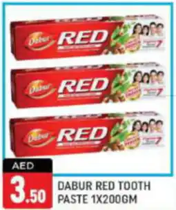 Shaklan DABUR RED TOOTH PASTE 1 X 200GM offer