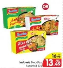 Al Madina Indomie Noodles Assorted 10s offer