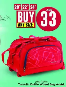 Travolic Duffle Wheel Bag Asstd.