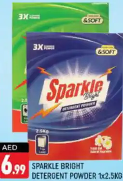 Shaklan SPARKLE BRIGHT DETERGENT POWDER 1x2.5KG offer