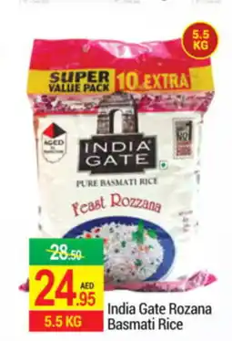 New W Mart Gate Rozana Basmati Rice offer