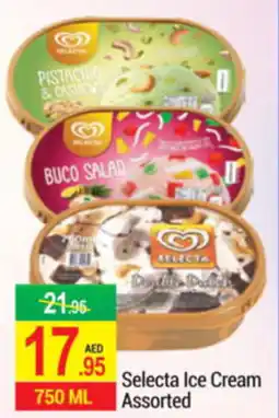 New W Mart Selecta Ice Cream Assorted offer