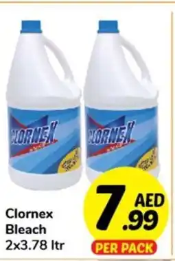 Day To Day Clornex Bleach 2x3.78 ltr offer