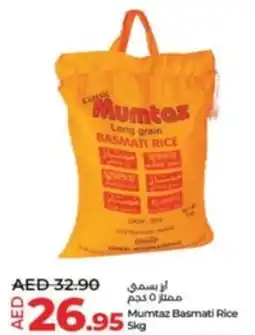 Lulu Hypermarket Mumtaz Basmati Rice 5kg offer