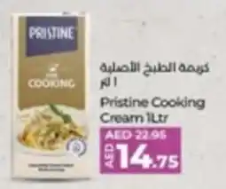 Lulu Hypermarket Pristine Cooking Cream 1Ltr offer