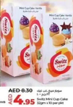 Lulu Hypermarket Switz Mini Cup Cake 32gm x 10 per pkt offer