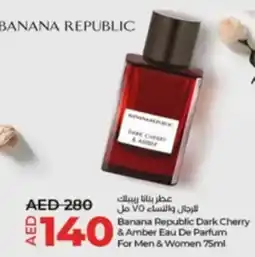 Lulu Hypermarket Banana Republic Dark Cherry and Amber Eau De Parfum For Men and Women 75ml offer
