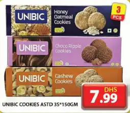 Grand Hyper Market UNIBIC COOKIES ASTD 3S 150GM offer