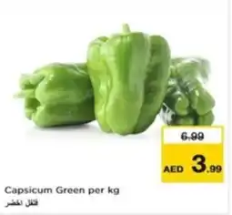 Nesto Capsicum Green per kg offer