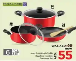Nesto Royalford Nonstick Cookware Set offer