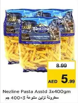 Last Chance Nezline Pasta Asstd 3 x 400gm offer