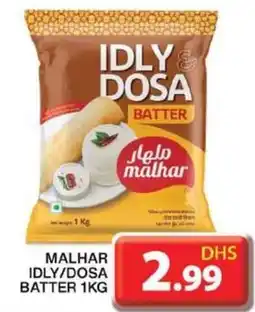 Grand Hyper Market MALHAR IDLY/DOSA BATTER 1KG offer