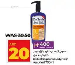 LuLu Express Dr Teal's Epsom Bodywash Assorted 700ml offer