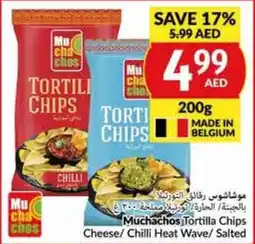 Viva Muchachos Tortilla Chips Cheese/ Chilli Heat Wave/ Salted 200g offer