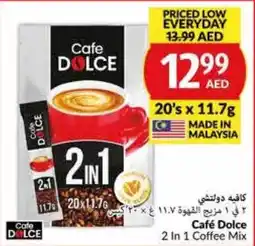 Viva Café Dolce 2 in 1 Coffee Mix offer