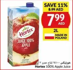 Viva Hortex 100% Apple Juice 2L offer