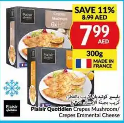 Viva Plaisir Quotidien Crepes Mushroom/ Crepes Emmental Cheese offer