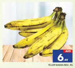 Al Madina Hypermarket YELLOW BANANA INDIA /KG offer