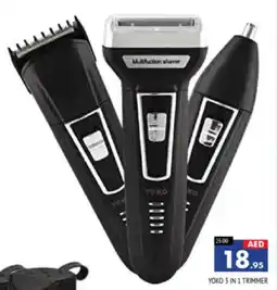 Al Madina Hypermarket YOKO 3 IN 1 TRIMMER offer
