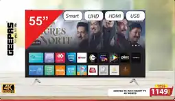 Grand Mall Sharjah GEEPAS 55 INCH SMART TV 4K WEBOS offer