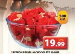 Grand Mall Sharjah SAFFRON PREMIUM CHOCOLATE 500GM offer