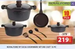 Grand Mall Sharjah ROYALFORD RF10336 COOKWARE SET DIE CAST 10 PC offer