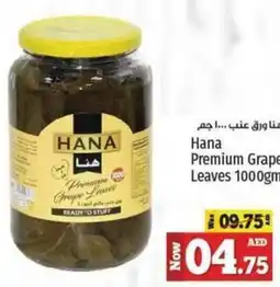 Kenz Hypermarket Hana Premium Grape Leaves 1000gm offer