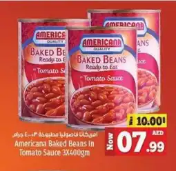 Kenz Hypermarket Americana Baked Beans in Tomato Sauce 3X400gm offer