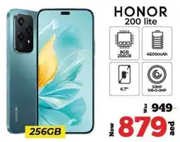 Kenz Hypermarket HONOR 200 lite 256GB offer