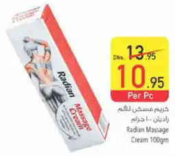 Safeer Market Radian Massage Cream 100gm offer