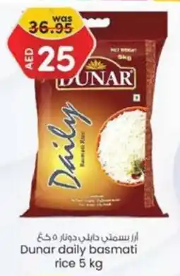 KM Trading Dunar Daily Basmati Rice 5kg offer