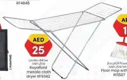 KM Trading Royalford Metalic Cloth Dryer offer