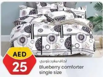 KM Trading Blueberry comforter single size offer