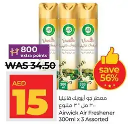 Lulu Hypermarket Airwick Air Freshener 300ml x 3 Assorted offer
