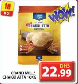 Grand Hyper Market GRAND MILLS CHAKKI ATTA 10KG offer