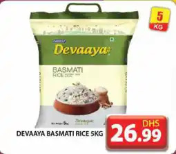 Grand Hyper Market DEVAAYA BASMATI RICE 5KG offer