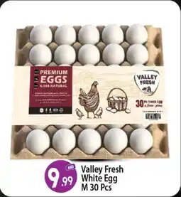 Bigmart Valley Fresh White Egg M 30 Pcs offer