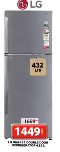 Grand Hyper Market LG GNB432 DOUBLE DOOR REFRIGERATOR 432 L offer