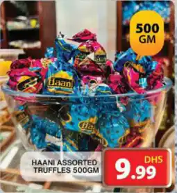 Grand Hyper Market HAANI ASSORTED TRUFFLES 500GM offer