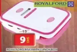 Grand Hyper Market ROYALFORD RF4308PN LUNCH BOX offer
