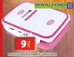 Grand Mall Sharjah ROYALFORD RF4398PN LUNCH BOX offer