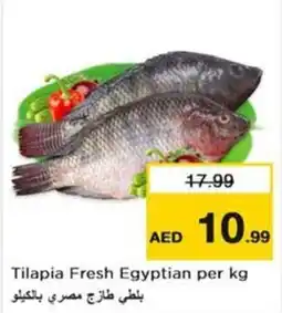 Nesto Tilapia Fresh Egyptian per kg offer