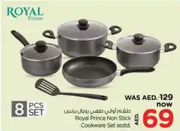 Nesto Royal Prince Non Stick Cookware Set asstd. offer