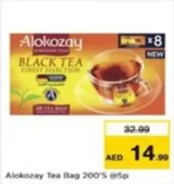 Nesto Alokozay Tea Bag 200'S offer