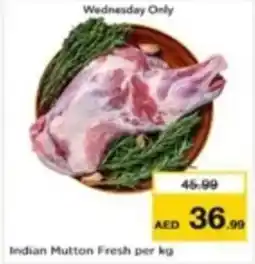 Nesto Indian Mutton Fresh per kg offer