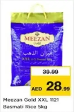 Nesto Meezan Gold XXL 1121 Basmati Rice 5kg offer