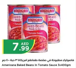 Istanbul Supermarket Americana Baked Beans In Tomato Sauce 3 x 400gm offer